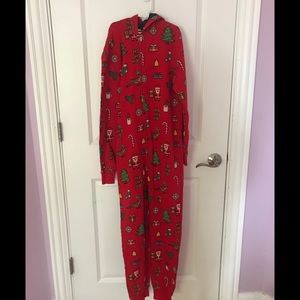 H and M Christmas onesie